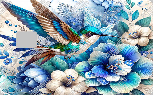 Bank  Card Sticker-BC-1826